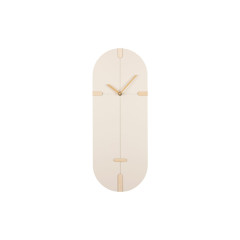 Nástenné hodiny Oxford Oval Karlsson KA6151WH, 20cm